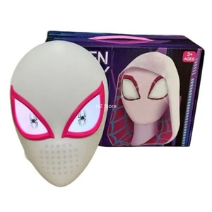 ماسک صورت گوئن عنکبوتی با چشمان چراغ دار Spider Gwen Light-Up Mask_اکسسوری