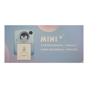 دوربین عکاسی و فیلمبرداری دیجیتال کودک با چاپ فوری حرارتی مدل PRINT CAMERA_دیجیتال و هوشمند