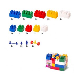 لگو کلاسیک آجره 25 قطعه با فرزندان_لگو