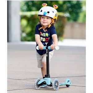 اسکوتر پنج حالته مجیک دلوکس آبی مدل Micro - Mini2Grow - 5 in 1 - Deluxe Magic LED Blue _اسکوتر