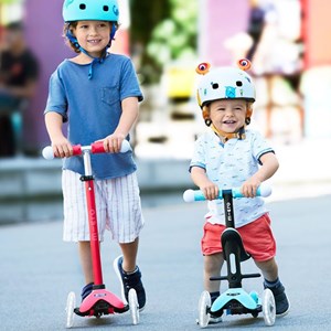 اسکوتر پنج حالته مجیک دلوکس آبی مدل Micro - Mini2Grow - 5 in 1 - Deluxe Magic LED Blue _اسکوتر