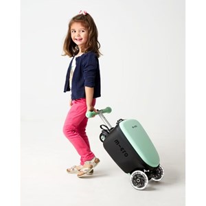 اسکوتر چمدانی جمع شو نعنایی مدل Micro - Luggage - Junior Mint _اسکوتر