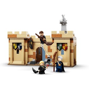 لگو هری پاتر سازندگان هاگوارتز درس اولین پرواز 264 قطعه مدل Harry Potter Building Blocks Lego Set Fantasy Magic World First Flying Lesson 6054_لگو