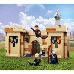 لگو هری پاتر سازندگان هاگوارتز درس اولین پرواز 264 قطعه مدل Harry Potter Building Blocks Lego Set Fantasy Magic World First Flying Lesson 6054_لگو