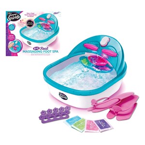 ست پدیکور 6 در 1 مدل Cra Z Art - Shimmer N Sparkle - 6 in 1 Real Massaging Foot Spa _اکسسوری