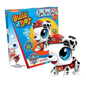 اکشن فیگور ساختنی مارشال Paw Patrol سگ های نگهبان مدل Goliath - Paw Patrol - Build a Bot - Marshall _اکشن فیگور