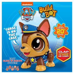 اکشن فیگور ساختنی چیس Paw Patrol سگ های نگهبان مدل Goliath - Paw Patrol - Build a Bot - Chase _اکشن فیگور
