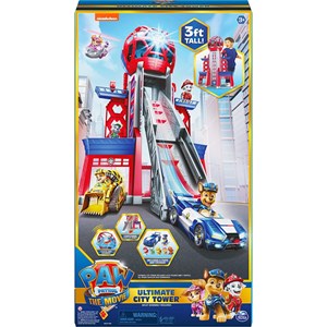 برج مراقبت بزرگ سگ ‌های نگهبان Paw Patrol مدل Spin Master - Paw Patrol - Paw Patrol The Movie Ultimate City Tower _اکشن فیگور
