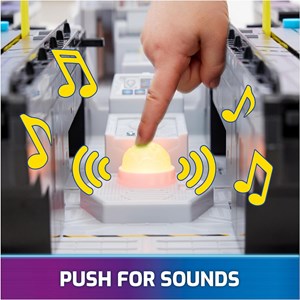 ناو هواپیمابر سگ‌ های نگهبان Paw Patrol مدل Spin Master - Paw Patrol - The Mighty Movie, Aircraft Carrier HQ Playset _اکشن فیگور