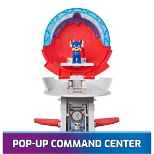 ناو هواپیمابر سگ‌ های نگهبان Paw Patrol مدل Spin Master - Paw Patrol - The Mighty Movie, Aircraft Carrier HQ Playset _اکشن فیگور