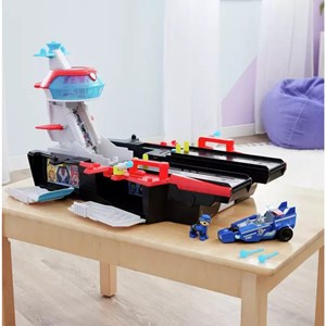 ناو هواپیمابر سگ‌ های نگهبان Paw Patrol مدل Spin Master - Paw Patrol - The Mighty Movie, Aircraft Carrier HQ Playset _اکشن فیگور