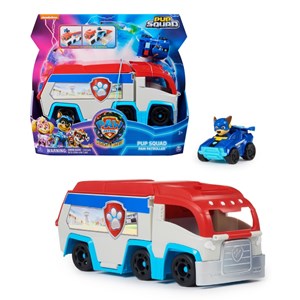 کامیون اسباب بازی سگ های نگهبان Paw Patrol به همراه ماشین چیس مدل Spin Master - Paw Patrol - Mighty Movie - Pup Squad - Patroller Toy Truck _ماشین اسباب بازی