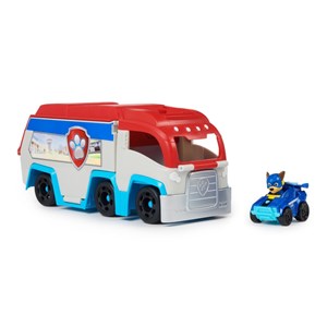 کامیون اسباب بازی سگ های نگهبان Paw Patrol به همراه ماشین چیس مدل Spin Master - Paw Patrol - Mighty Movie - Pup Squad - Patroller Toy Truck _ماشین اسباب بازی