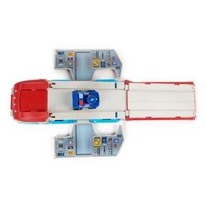 کامیون اسباب بازی سگ های نگهبان Paw Patrol به همراه ماشین چیس مدل Spin Master - Paw Patrol - Mighty Movie - Pup Squad - Patroller Toy Truck _ماشین اسباب بازی