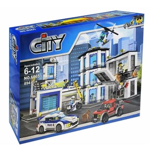 لگو سیتی ایستگاه پلیس 894 قطعه مدل Cityes 6065 _لگو