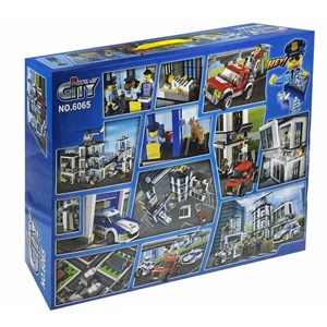 لگو سیتی ایستگاه پلیس 894 قطعه مدل Cityes 6065 _لگو