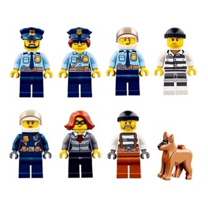 لگو سیتی ایستگاه پلیس 894 قطعه مدل Cityes 6065 _لگو