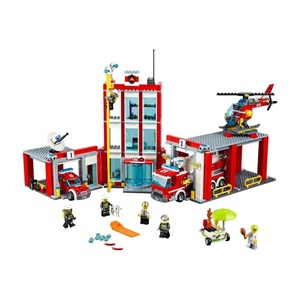 لگو سیتی عملیات آتش نشانی 919 قطعه مدل Cityes 6064 _لگو