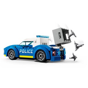 لگو سیتی ماشین پلیس و کامیون بستنی فروشی 317 قطعه مدل Lego City_Ice Cream Truck Police Chase_60314 Building Kit_لگو