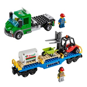 لگو سیتی قطار باری کنترلی 888 قطعه مدل Cityes 6103 _لگو