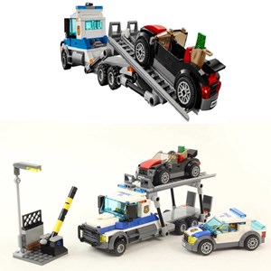 لگو سیتی وسایل نقلیه پلیس 403 قطعه مدل Cityes 20658_لگو