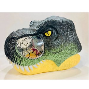 ماسک سر دایناسور بزرگ با فک متحرک Dinosaur head mask _اکسسوری