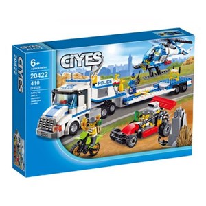 لگو سیتی تریلی پلیس 410 قطعه مدل Ciyes 20422_لگو