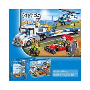 لگو سیتی تریلی پلیس 410 قطعه مدل Ciyes 20422_لگو