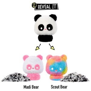 عروسک پولیشی خرس سورپرایزی بزرگ مدل MGA - Fluffie Stuffiez - Large Collectible Plush - Bear _عروسک پولیشی