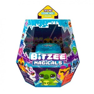 حیوون خانگی دیجیتالی بیتزی آبی مدل Spin Master - Bitzee - Magical Interactive Toy Digital Pet and Case with 20 Characters _دیجیتال