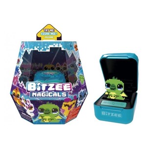 حیوون خانگی دیجیتالی بیتزی آبی مدل Spin Master - Bitzee - Magical Interactive Toy Digital Pet and Case with 20 Characters _دیجیتال