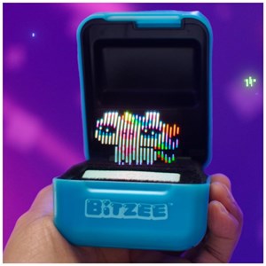 حیوون خانگی دیجیتالی بیتزی آبی مدل Spin Master - Bitzee - Magical Interactive Toy Digital Pet and Case with 20 Characters _دیجیتال