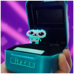 حیوون خانگی دیجیتالی بیتزی آبی مدل Spin Master - Bitzee - Magical Interactive Toy Digital Pet and Case with 20 Characters _دیجیتال