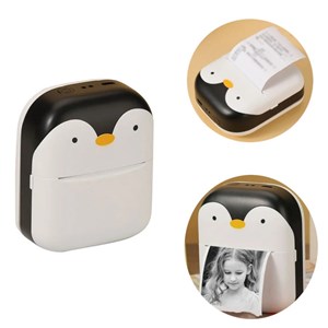 مینی پرینتر جیبی بدون نیاز به جوهر طرح پنگوئن _اسباب بازی دیجیتال