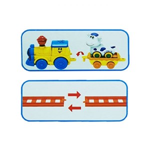 قطار اسباب بازی موزیکال 5 کوپه نشکن (اصل) _ماشین اسباب بازی