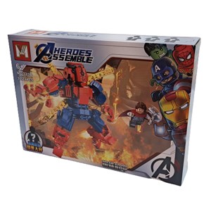 لگو مارول ربات مرد عنکبوتی 322 قطعه مدل MG323B Spider Man lego marvel_لگو