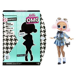 عروسک دخترانه LOL Surprise سری OMG مدل MGA - LOL Surprise - OMG - Uptown Girl with 20 Surprises_عروسک سورپرایزی