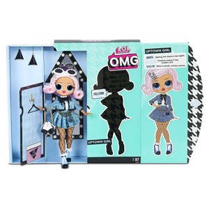 عروسک دخترانه LOL Surprise سری OMG مدل MGA - LOL Surprise - OMG - Uptown Girl with 20 Surprises_عروسک سورپرایزی
