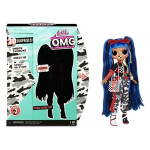 عروسک دخترانه LOL Surprise سری OMG مدل MGA - LOL Surprise - OMG - Downtown B.B. with 20 Surprises_عروسک سورپرایزی
