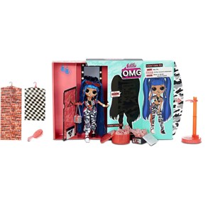 عروسک دخترانه LOL Surprise سری OMG مدل MGA - LOL Surprise - OMG - Downtown B.B. with 20 Surprises_عروسک سورپرایزی