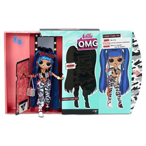 عروسک دخترانه LOL Surprise سری OMG مدل MGA - LOL Surprise - OMG - Downtown B.B. with 20 Surprises_عروسک سورپرایزی