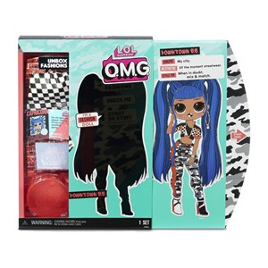 عروسک دخترانه LOL Surprise سری OMG مدل MGA - LOL Surprise - OMG - Downtown B.B. with 20 Surprises_عروسک سورپرایزی