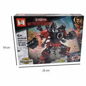 لگو مارول دکتر استرنج 197 قطعه مدل SUPER DOCTER MG688B_لگو