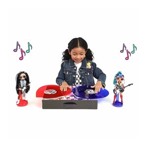 عروسک 2 تایی ال او ال سورپرایز LOL Surprise سری OMG Remix مدل Rocker Boi و Punk Grrrl_عروسک سورپرایزی