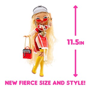 عروسک LOL Surprise سری OMG Fierce مدل MGA - LOL Surprise - OMG Fierce Swag_عروسک سورپرایزی