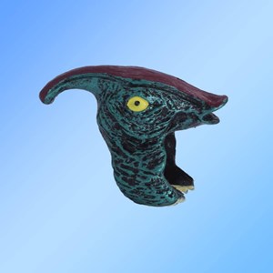 تخم سورپرایزی آبی مجیک رینگ دایناسوری مجموعه 12 عددی_عروسک سورپرایزی