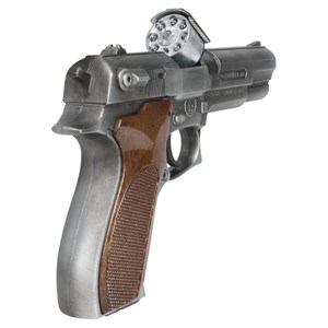 تفنگ اسباب بازی فلزی پلیس گانهر Gonher مدل 45.1_تفنگ اسباب بازی