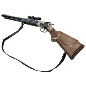 تفنگ اسباب بازی فلزی پلیس گانهر Gonher مدل 2104_تفنگ اسباب بازی