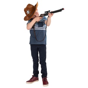 تفنگ اسباب بازی فلزی پلیس گانهر Gonher مدل 2104_تفنگ اسباب بازی