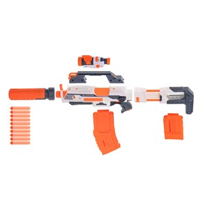 مسلسل اسباب بازی رگباری باتری خور جدید BLASTER FLAME WAR SOUL_تفنگ اسباب بازی